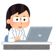 computer_hakui_doctor_woman.pngのサムネイル画像