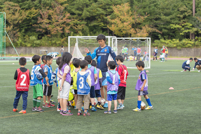 名古屋グランパス スクールコーチによる親子ふれあいサッカー教室 体験企画 ホームカミングデイ15