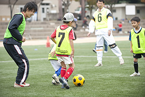 親子ふれあいサッカー教室