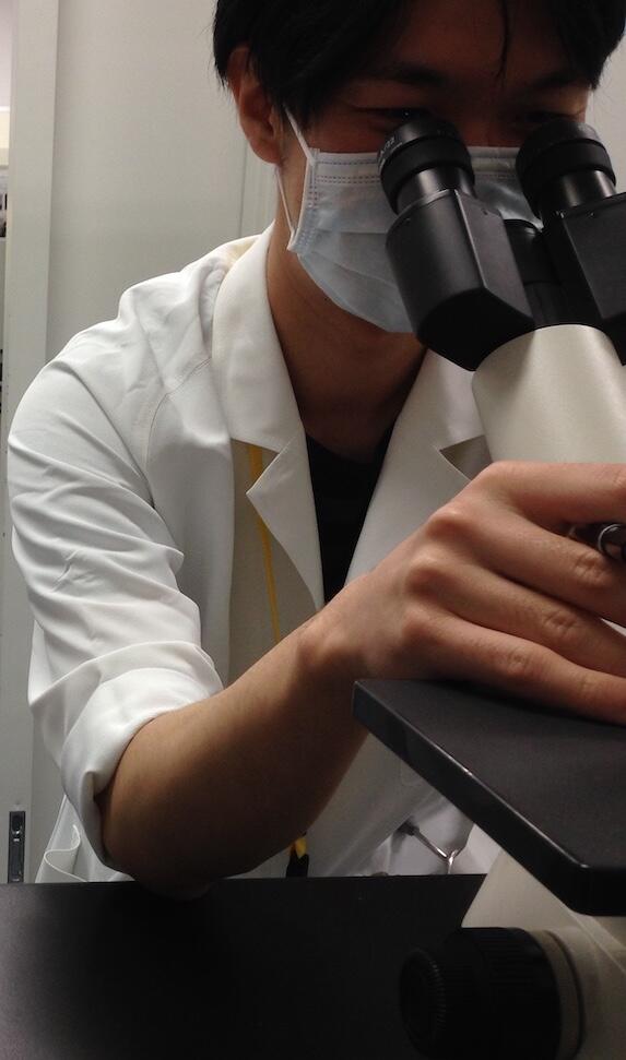 大学病院での感染症診療でも顕微鏡を使っています.jpg