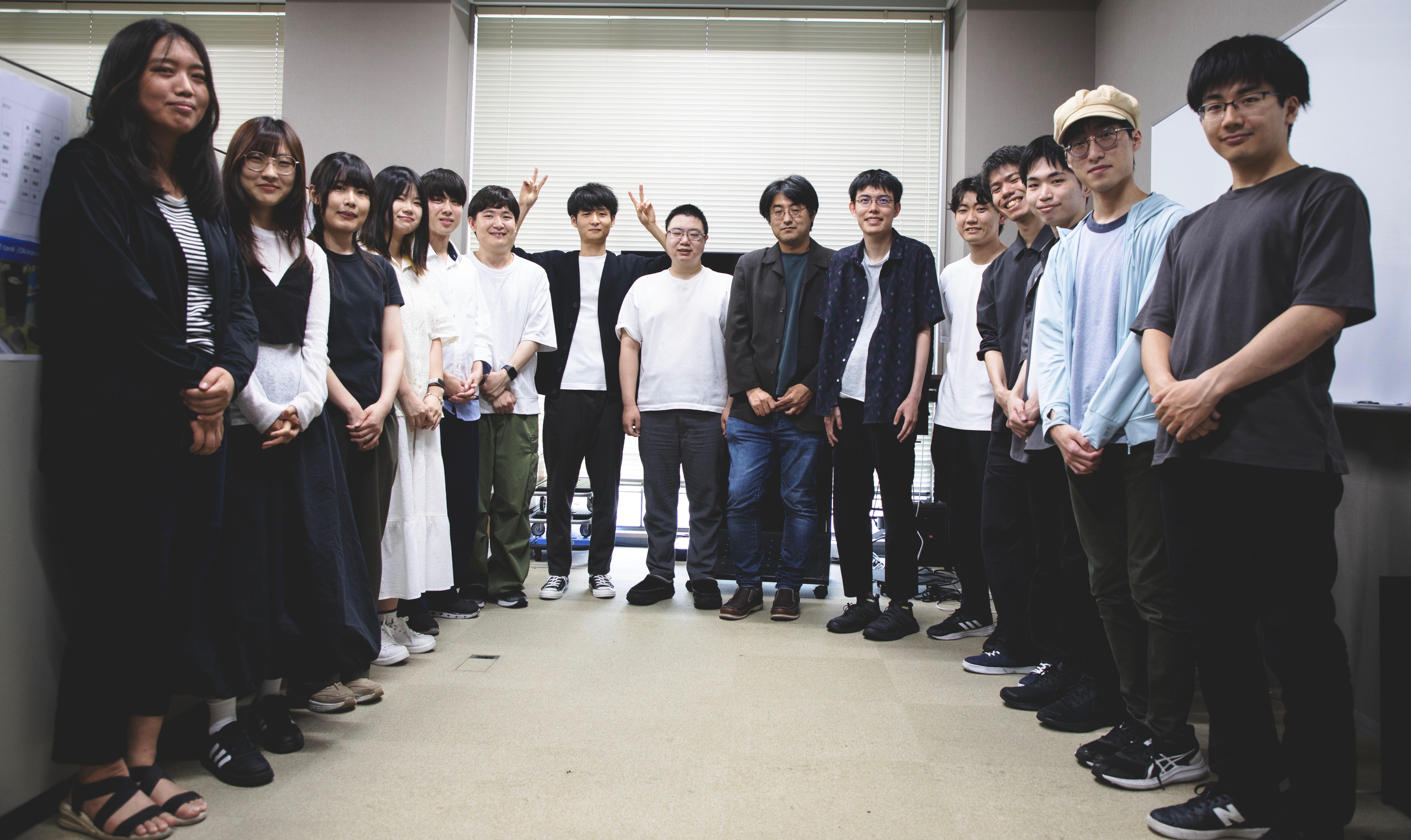 Higashinaka Lab group photo Nagoya University.jpg